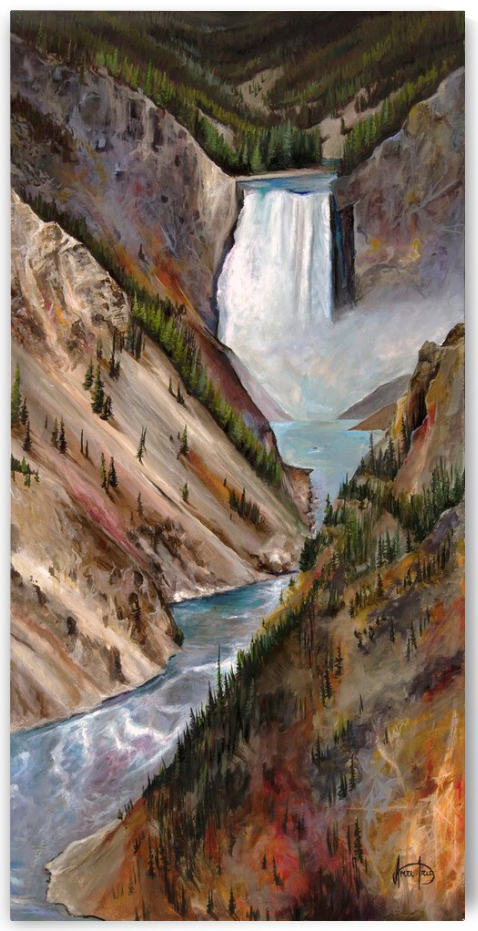 Averi Iris - Yellowstone Falls