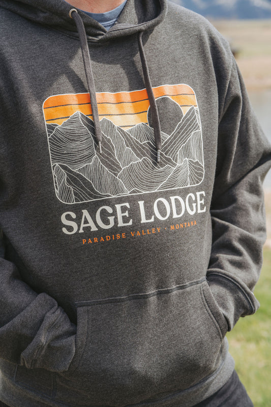 Sage Lodge Mountain Hoodie