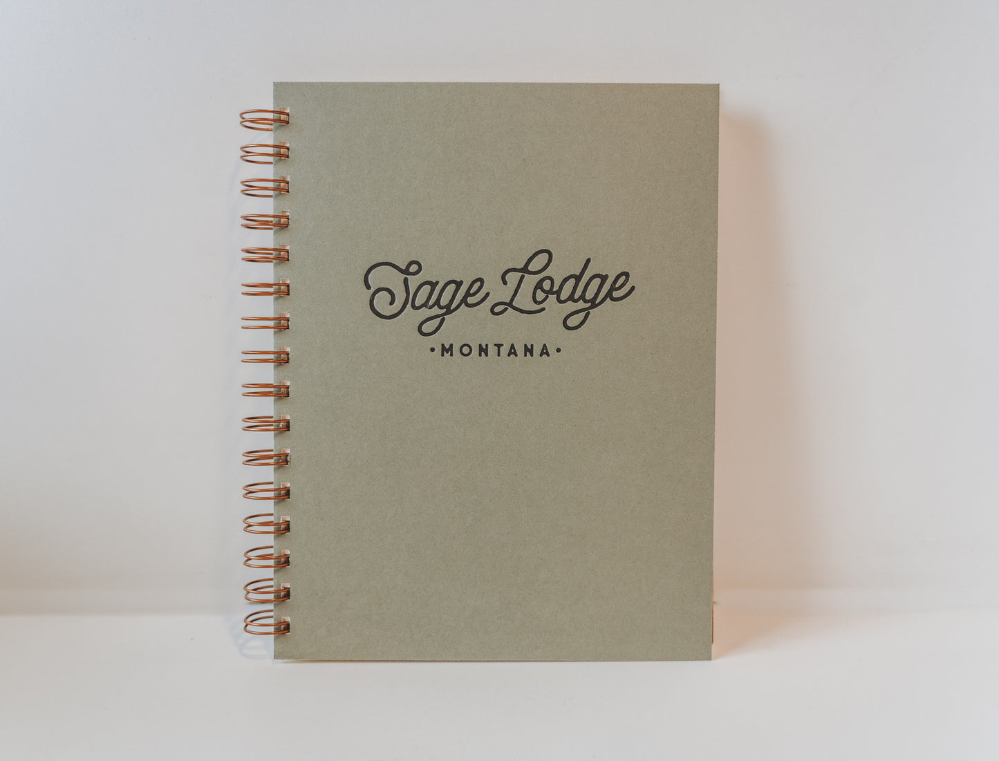Sage Lodge Lined Notebook