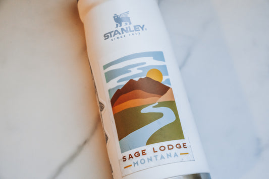 Scenic Sage Lodge Sticker