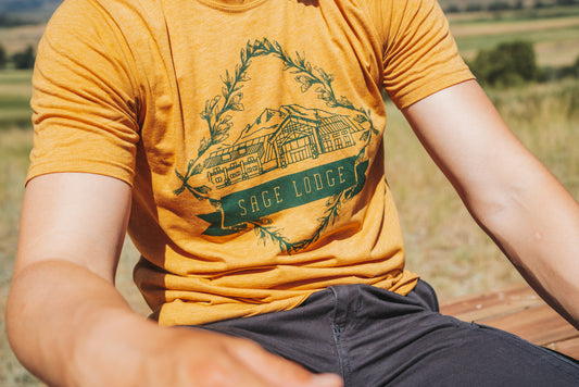 Sage Lodge Snapshot Short Sleeve T-shirt
