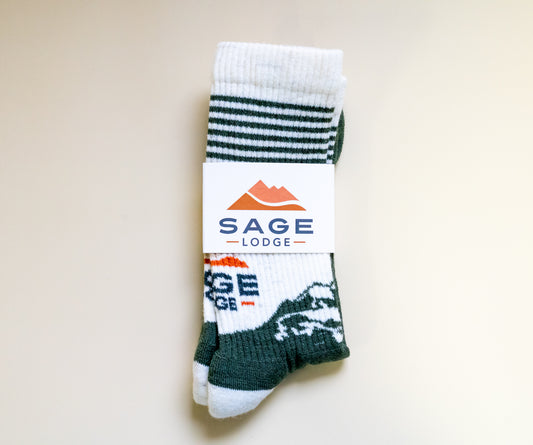 Sage Lodge Merino Wool Sock