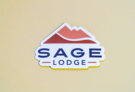 Sage Lodge Sticker
